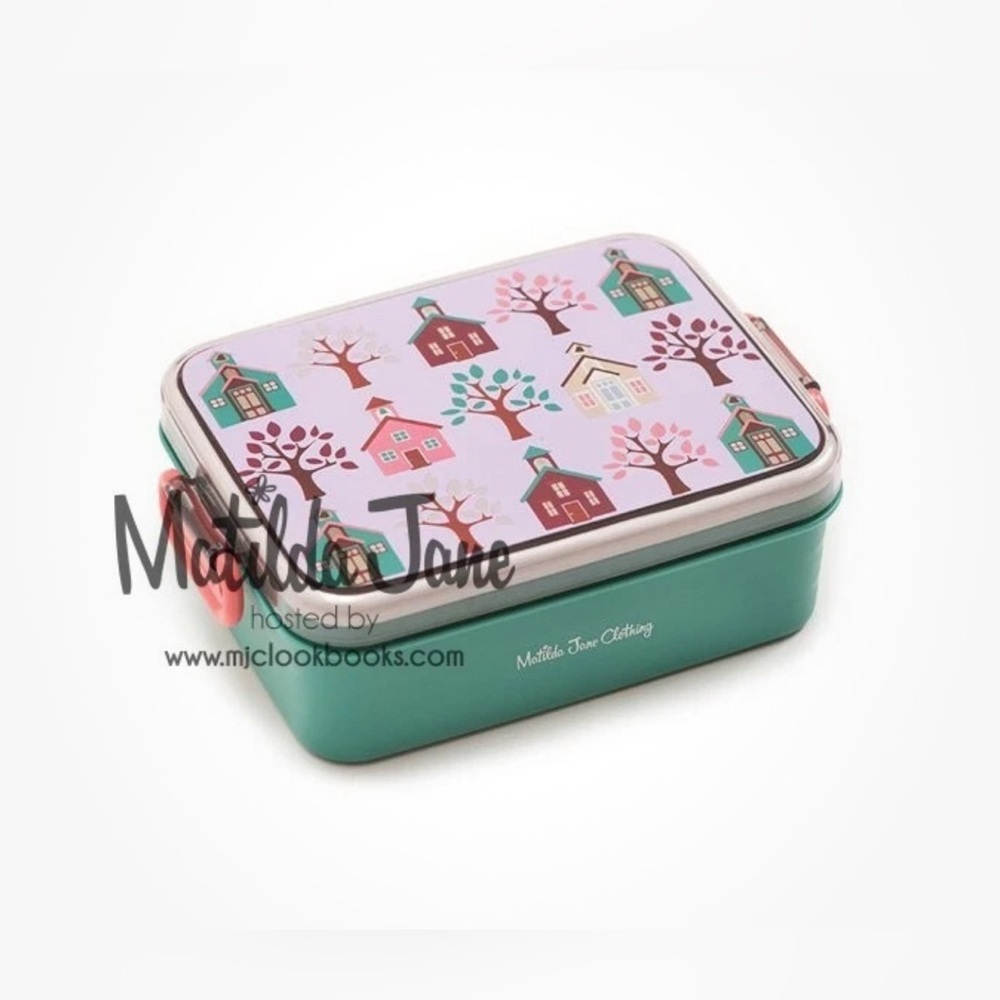 Matilda Jane Hard Bento Schoolhouse Sandwich Box - New!